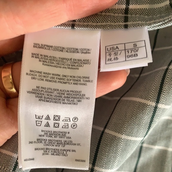 Brooks Brothers Milano original polo shirt new - Picture 4 of 7